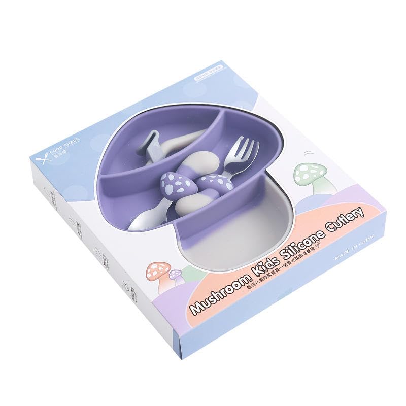 Silicone Dinner Plate Cutlary