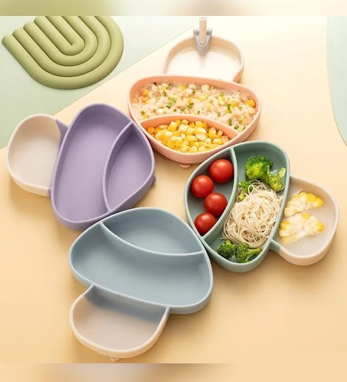 Silicone Dinner Plate Cutlary